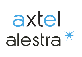 Logo de Alianza comercial con ALESTRA AXTEL